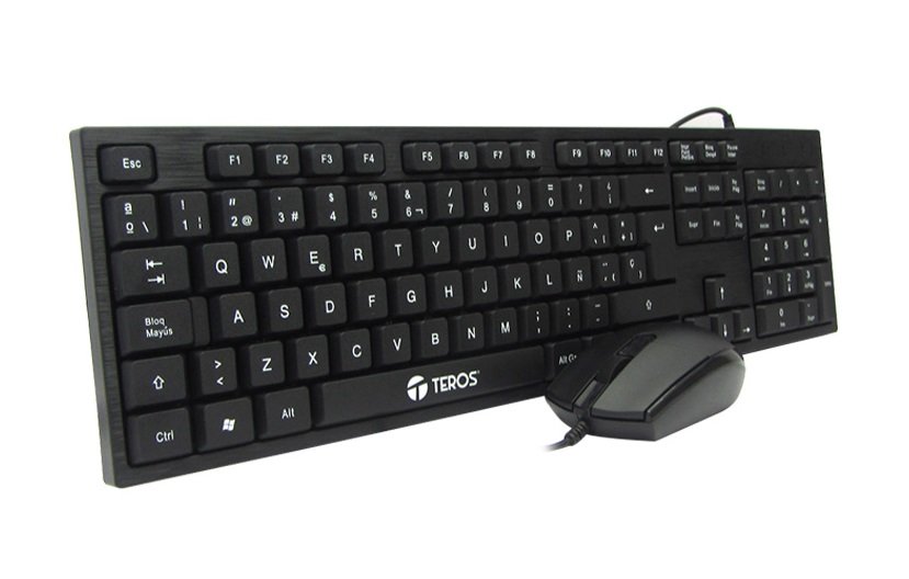 Kit Teclado y Mouse Teros TE-D8700