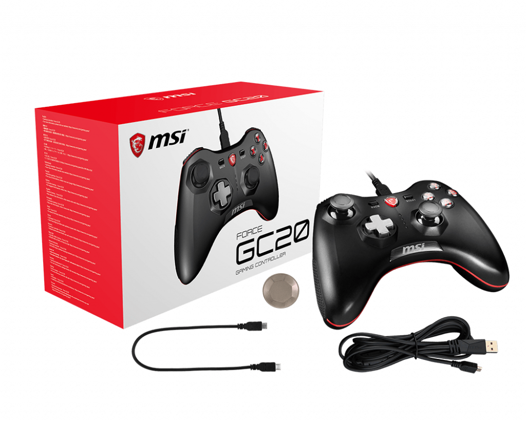 Joystick para juegos MSI Force GC20