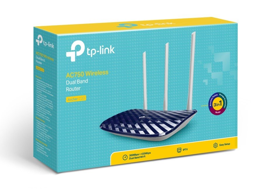 Router Inalámbrico TP-Link Archer C20